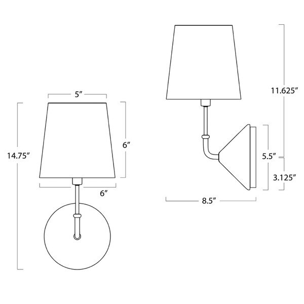 Parasol Sconce | Regina Andrew Detroit